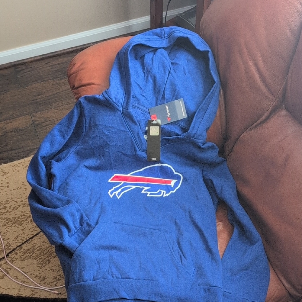 Buffalo Bills Josh Allen  NWT Fanatics Hoodie Womans Large